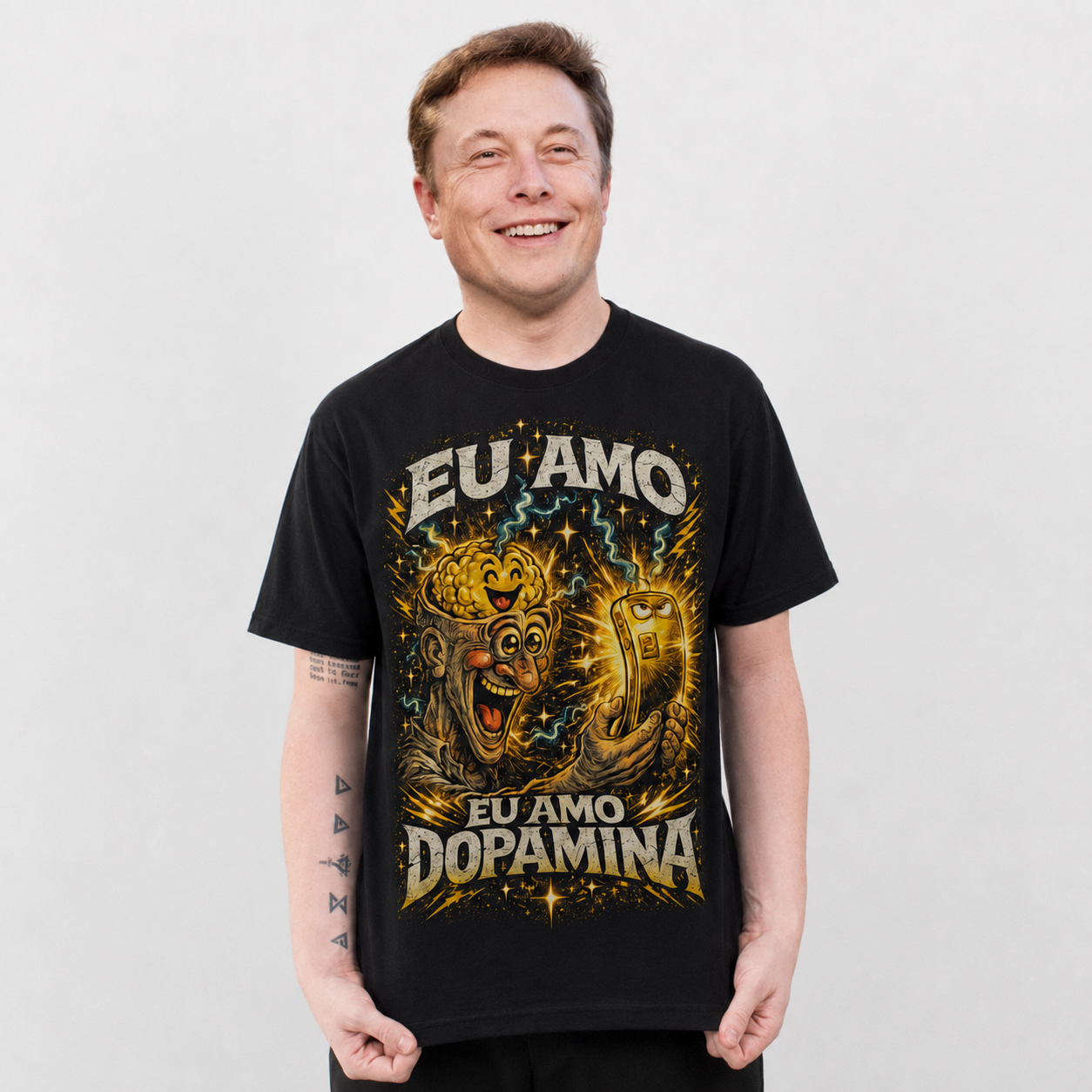 Camiseta Static Room, modelo 1